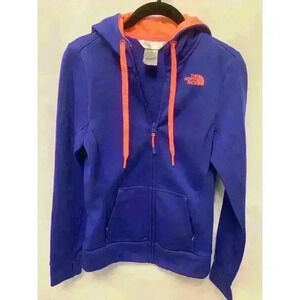 The North Face Women's Fave Our Rite Purple Full Zip Hoodie Size Small